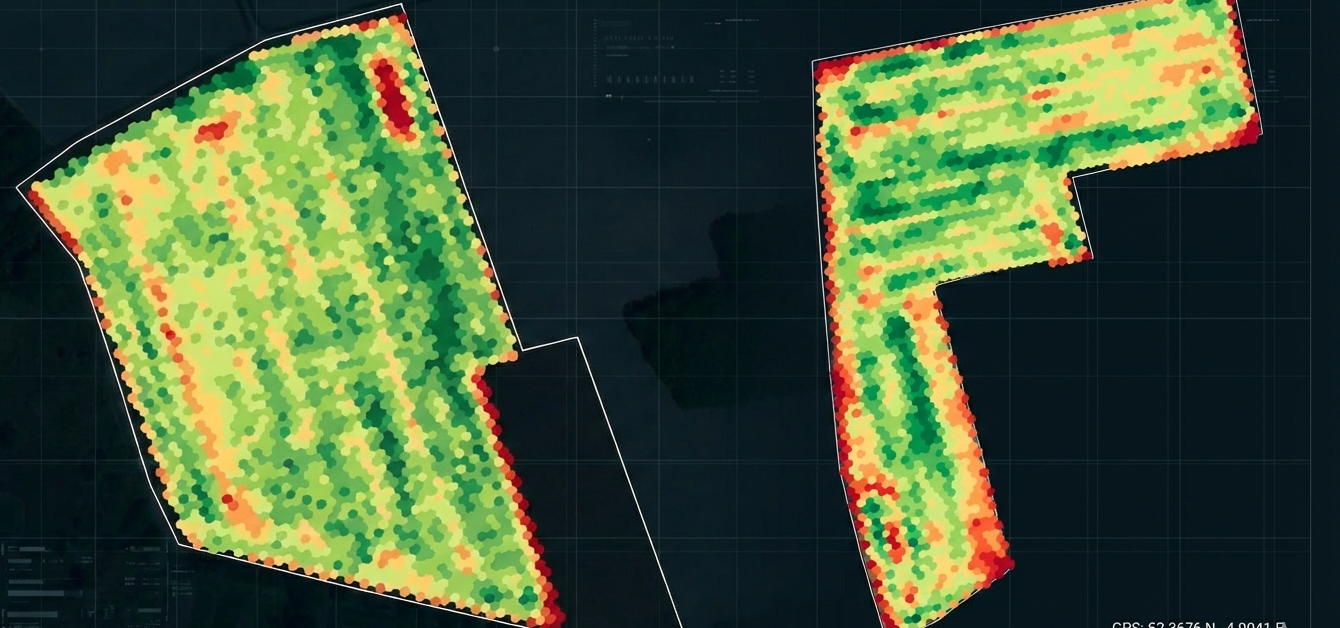Yield map visualization